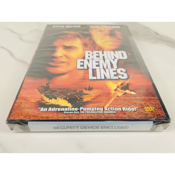 Movie Behind Enemy Lines DVD New Sealed Owen Wilson Gene Hackman 2002 USA - Picture 8 of 10